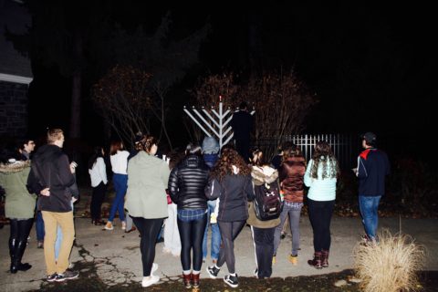 The First Night of Chanukah at The Rohr Center